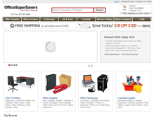Tablet Screenshot of officesupersavers.com